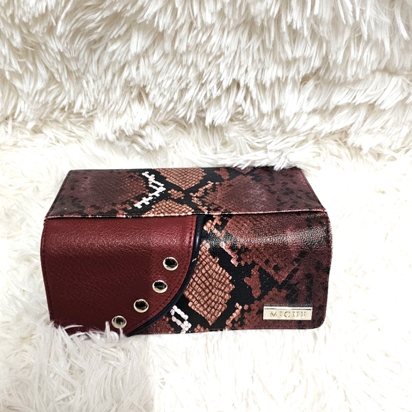 Miche Bags Miche Wallet Faux Print Snake Slim Design Wallet Retired Vintage - Picture 7 of 9